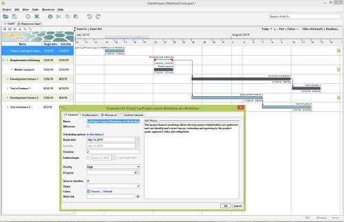 GanttProject - A Free Open Source Project Management Tool